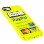 Чехол для iPhone 7 / 8 / SE 20 Neon print PayPal