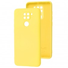 Чехол для Xiaomi Redmi Note 9 Wave colorful желтый