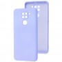 Чохол для Xiaomi Redmi Note 9 Wave camera colorful  light purple