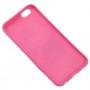 Чохол Hello Kitty для iPhone 6 рожево-червоний