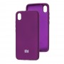 Чехол для Xiaomi Redmi 7A Silicone Full фиолетовый / grape  