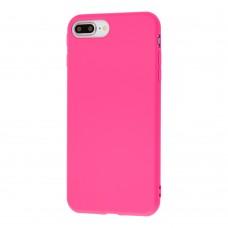 Чохол для iPhone 7 Plus/8 Plus матовий рожевий