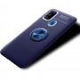 Чехол для Samsung Galaxy M31 (M315) Deen ColorRing с кольцом синий