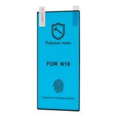 Защитная пленка для Samsung Note 10 Polymer Nano Full Glue черный 