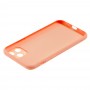 Чехол для iPhone 11 Pro glass LV персиковый
