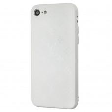 Чехол для iPhone 7 / 8 / SE 20 glass LV белый