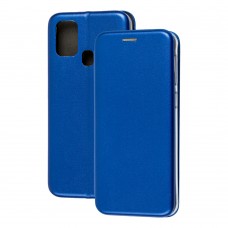 Чехол книжка Premium для Samsung Galaxy M31 (M315) синий