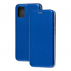 Чехол книжка Premium для Samsung Galaxy A31 (A315) синий