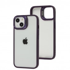 Чохол для Iphone 13 Extreme drops crystal glass purple