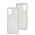 Чохол для Samsung Galaxy M51 (M515) case clear прозорий з білою окантовкою