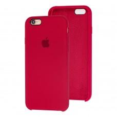Чохол Silicone для iPhone 6 / 6s case rose red
