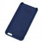 Чохол silicone case для iPhone 6 Plus "синій кобальт"