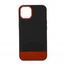 Чехол для iPhone 13 Bichromatic black / red