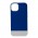 Чохол для iPhone 13 Bichromatic navy blue / white