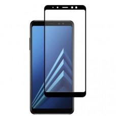 Защитное стекло для Samsung Galaxy A8 2018 (A530) Full Screen черный (OEM)