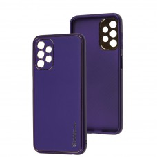 Чехол для Samsung Galaxy A13 (A135) 4G/A32 5G Leather Xshield ultra violet