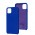 Чехол silicone для iPhone 11 Pro Max case sapphire blue