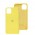 Чехол silicone для iPhone 11 Pro Max case lemon yellow
