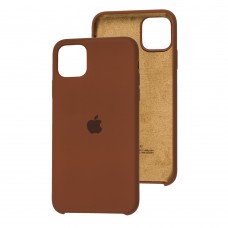Чехол silicone для iPhone 11 Pro Max case brown