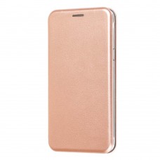 Чехол книжка Premium для Samsung Galaxy J7 2016 (J710) розово золотистый