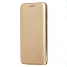 Чехол книжка Premium для Samsung Galaxy J8 (J810) золотистый