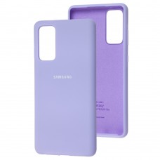 Чехол для Samsung Galaxy S20 FE (G780) Silicone Full сиреневый / dasheen