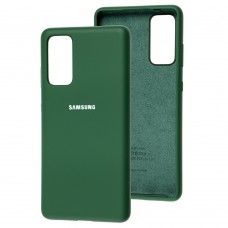 Чехол для Samsung Galaxy S20 FE (G780) Silicone Full зеленый / pine green