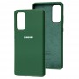 Чохол для Samsung Galaxy S20 FE (G780) Silicone Full зелений / pine green