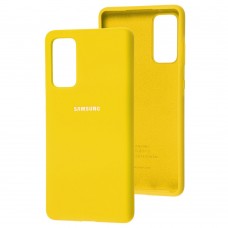 Чехол для Samsung Galaxy S20 FE (G780) Silicone Full желтый