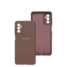 Чехол для Samsung Galaxy M52 (M526) Silicone Full camera розовый / pink sand