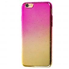 Чохол Summer Rain для iPhone 6 з краплями рожево-золотистий