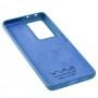 Чехол для Samsung Galaxy S21 Ultra (G998) Wave Full синий / blue