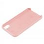 Чохол Silicone для iPhone X / Xs Premium case pink sand