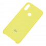 Чохол для Xiaomi Redmi Note 7 / 7 Pro Silky Soft Touch "лимонний"