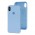 Чехол для iPhone X / Xs Silicone Full голубой / lilac blue