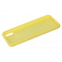 Чохол для iPhone X / Xs Silicone Full bright yellow