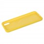 Чехол для iPhone X / Xs Silicone Full canary yellow