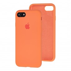 Чехол для iPhone 7 / 8 Silicone Full оранжевый / papaya