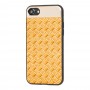 Чохол Leather Design для iPhone 7/8 case коричневий під магнітний тримач