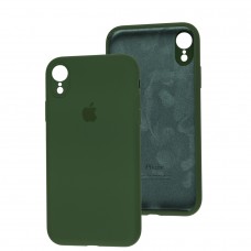 Чехол для iPhone Xr Slim Full camera forest green