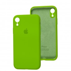 Чехол для iPhone Xr Slim Full camera lime green