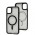 Чехол для iPhone 11 Berlia Color Metal MagSafe black