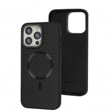 Чехол для iPhone 15 Pro Max Berlia Kevlar black