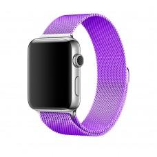 Ремешок для Apple Watch Milanese Loop 42mm / 44mm фиолетовый