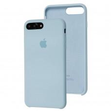 Чехол Silicone для iPhone 7 Plus / 8 Plus Premium case голубое небо 