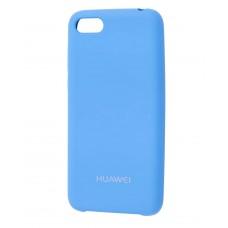 Чехол для Huawei Y5 2018 Silky светло синий 
