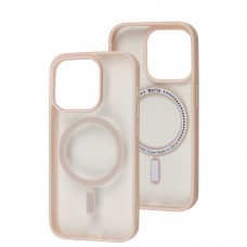 Чохол для iPhone 15 Pro Berlia Color MagSafe pink