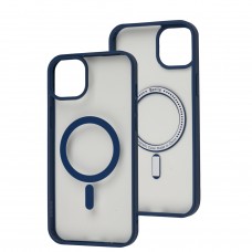 Чехол для iPhone 15 Plus Berlia Color MagSafe blue