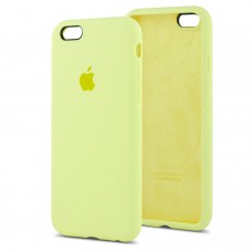 Чехол для iPhone 6 / 6s Silicone Full желтый / mellow yellow 