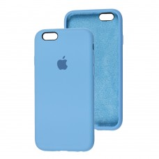 Чохол для iPhone 6 / 6s Silicone Full блакитний / cornflower